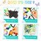 9 Pieces Summer Crafts for Kids, Summer Suncatcher Kit Butterfly Suncatchers Tissue with 12 Colors Large Tissue Paper Art Craft DIY Window Art Party Favors